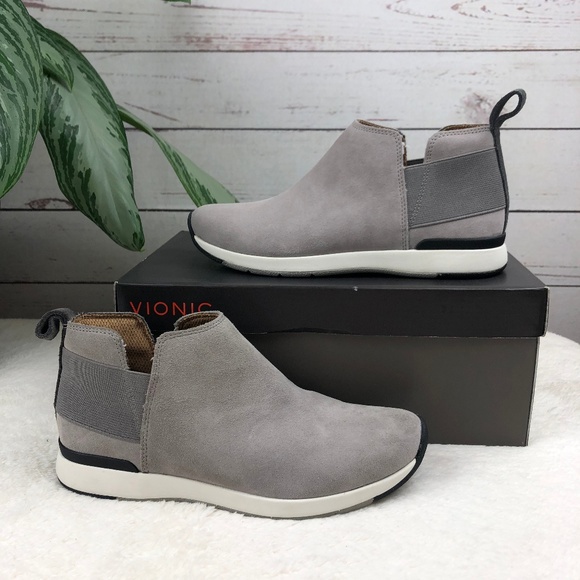 Vionic Cece Light Gray Casual Sneaker 